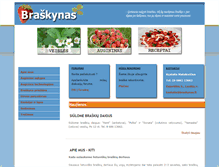 Tablet Screenshot of braskynas.lt